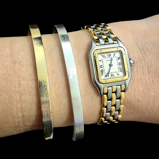 Pulsera Esclava Satinada Ajustable