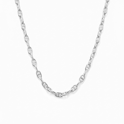 Cadena Eslabones - Baño de Plata