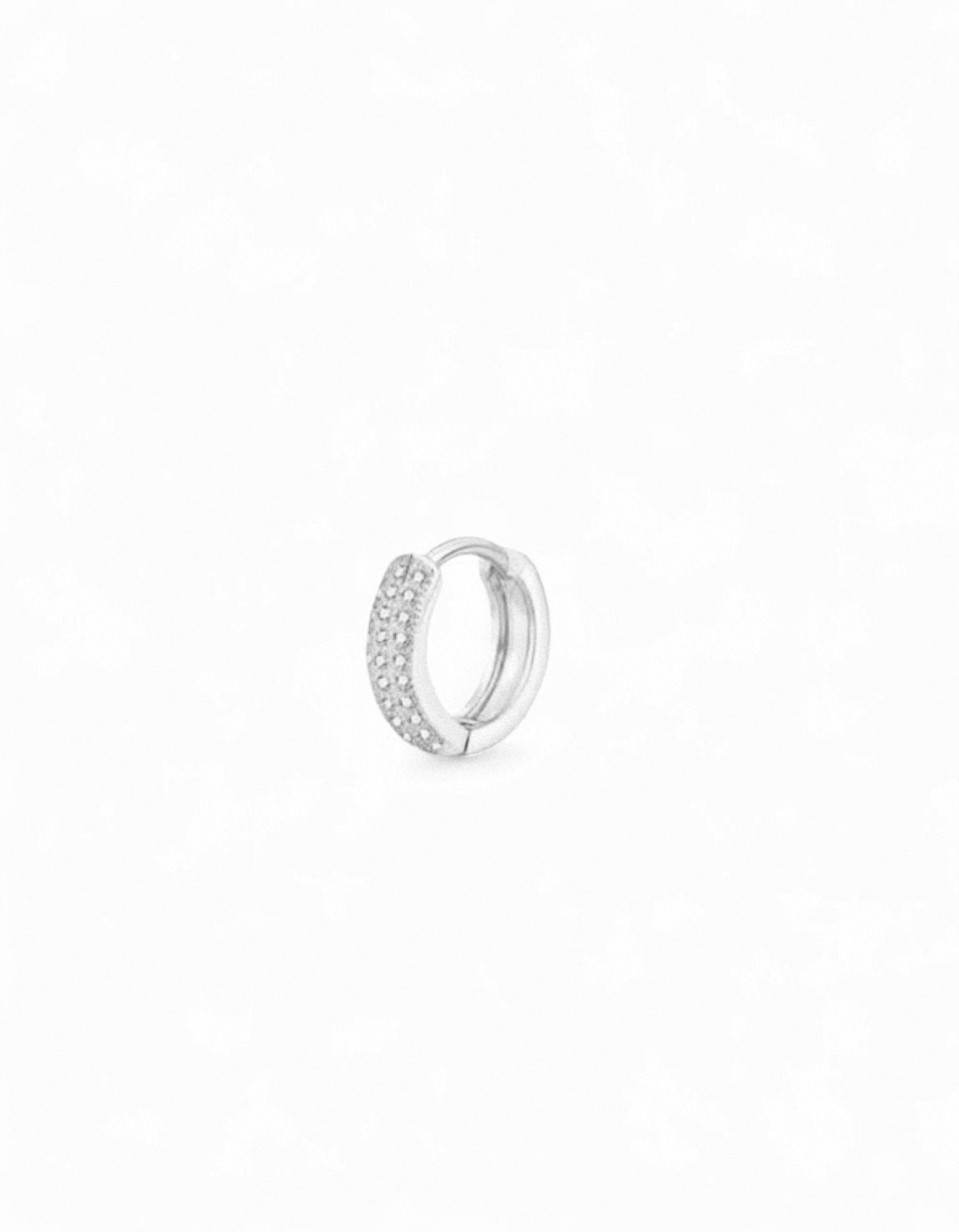 Pack 3 Aros de Rodio con Circonitas – Set de Argollas para Piercings