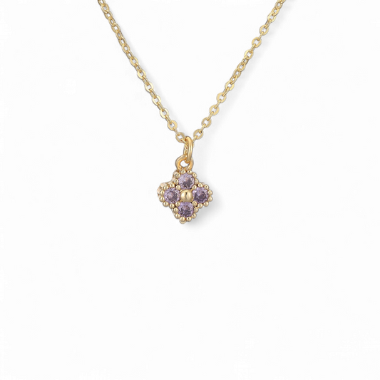 Cadena Mini Clover Lila